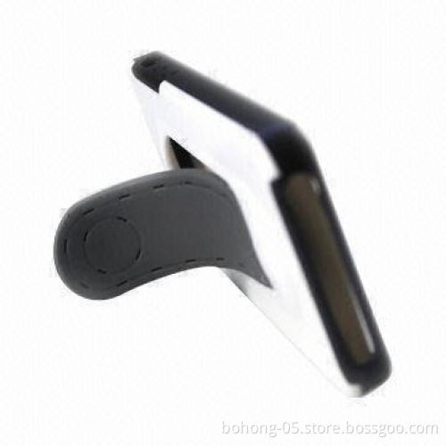 Case for Apple's iPhone 5, Made of PC + TPU, Concise Black and White Design, Collateral Support